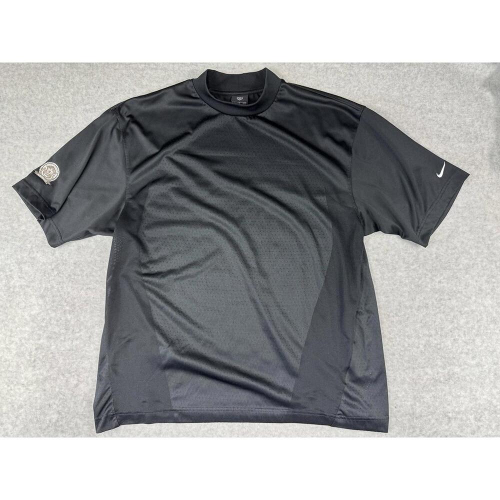 Nike Golf  2006 PGA Championship Medinah Large Black Golf Shirt Dri-Fit